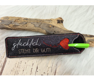 2€ ZUSATZTÜRCHEN 1. Dezember - Stickserie - 12 ITH Stiftehülle Vol. 3